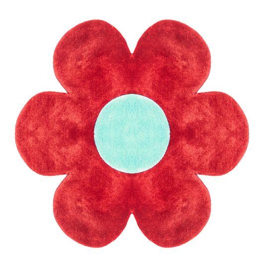 Red Blossom Rug