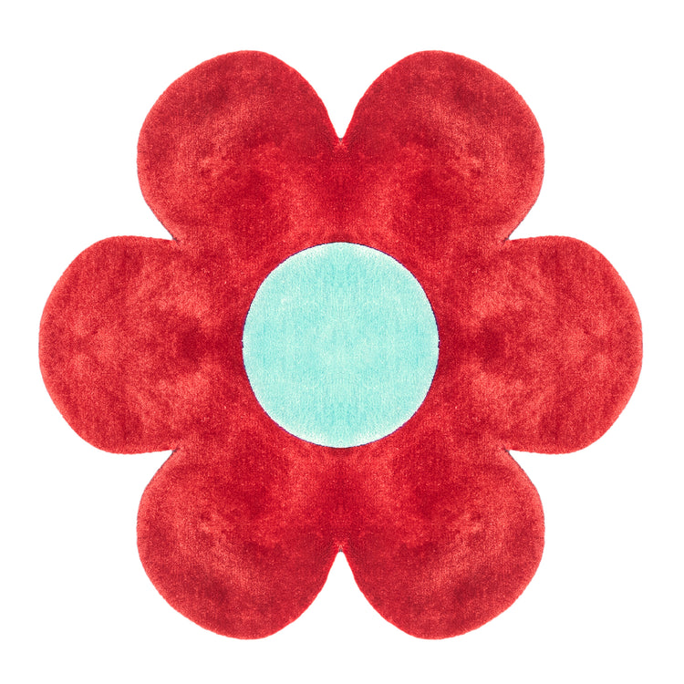 Red Blossom Rug