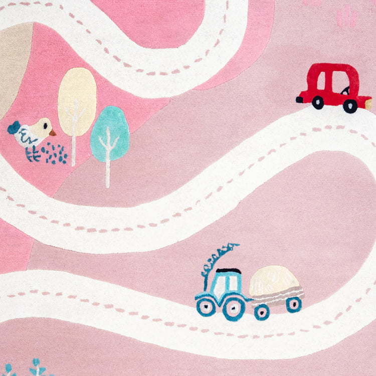 Pink Journey Rug