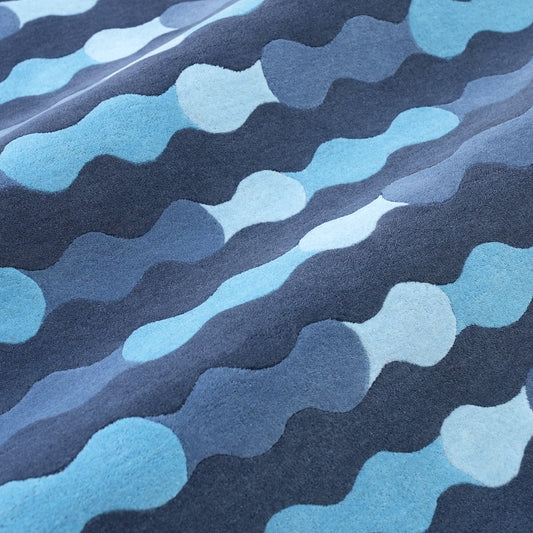 Merging Circles Blue