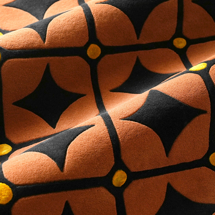 Round Dots Oxford Cherry