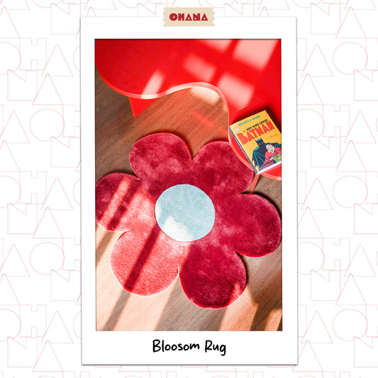 Red Blossom Rug