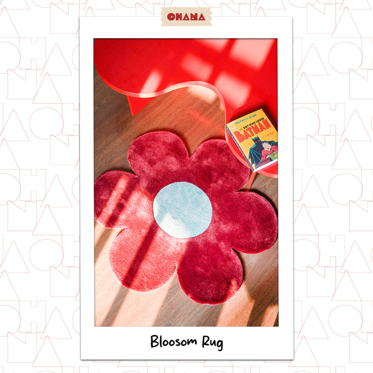 Red Blossom Rug