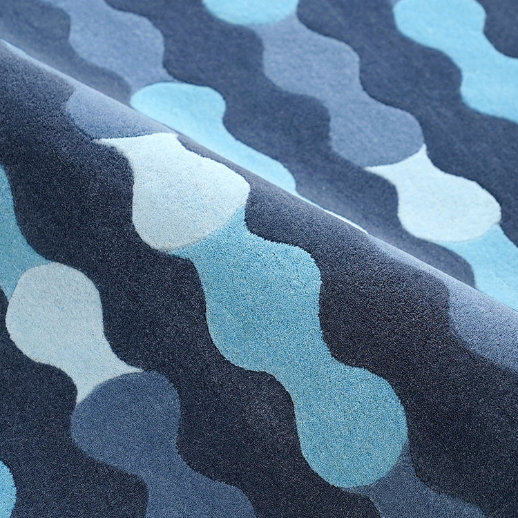 Merging Circles Blue