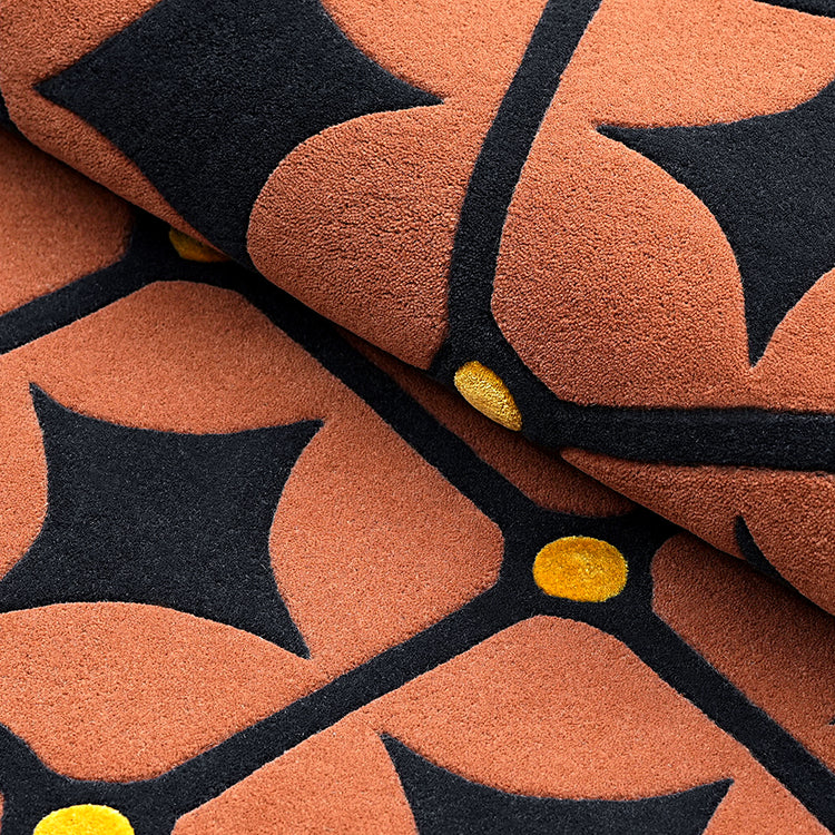 Round Dots Oxford Cherry