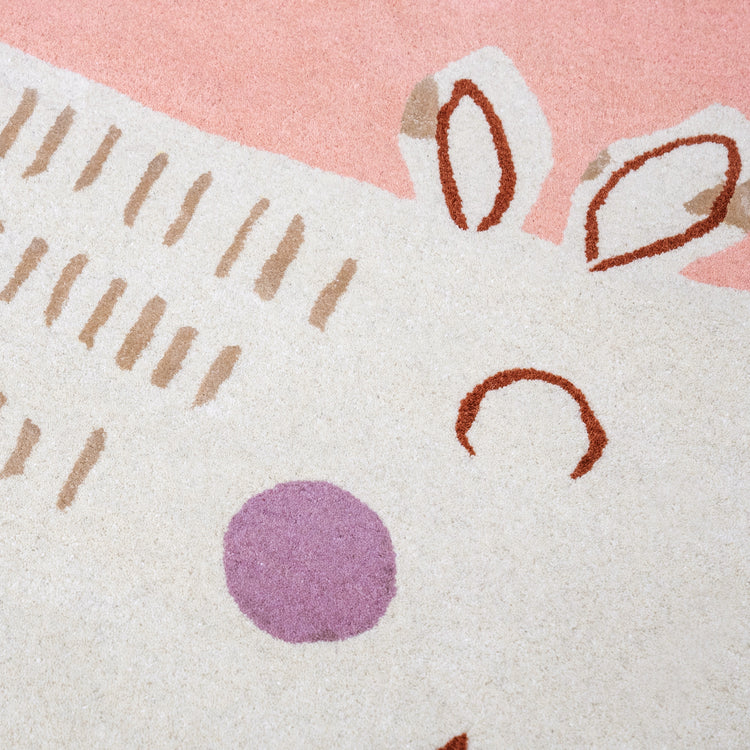 Pink Hippo Rug