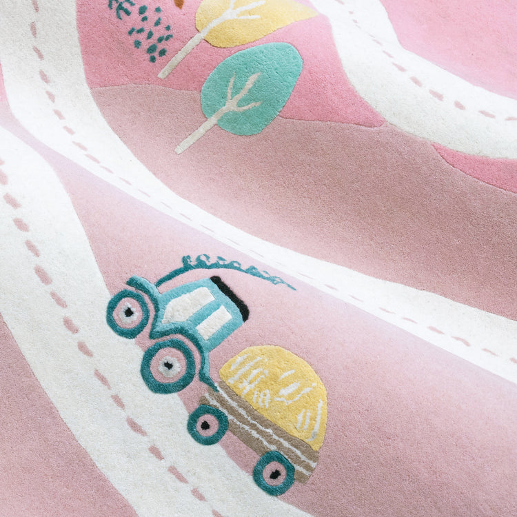 Pink Journey Rug