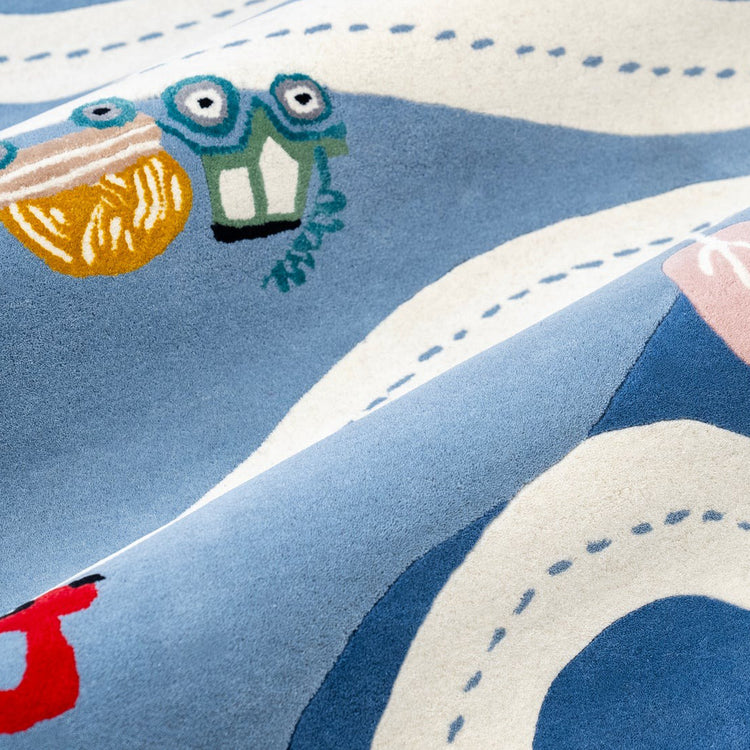 Blue Journey Rug