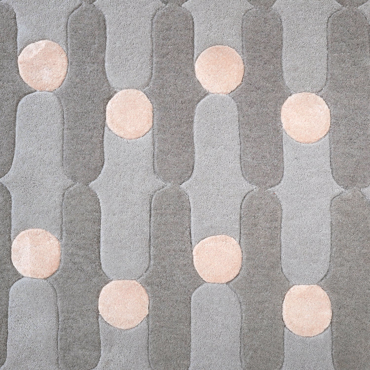 Wave Dots Grey