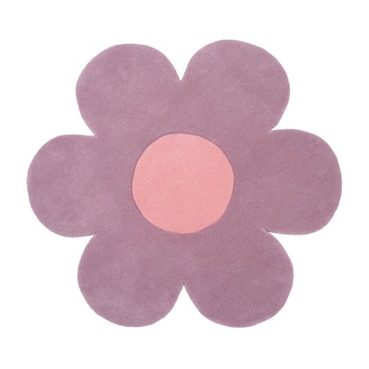 Pink Blossom Rug Wool