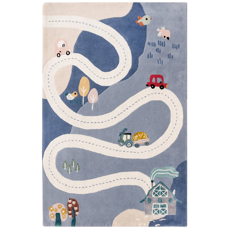 Blue Journey Rug