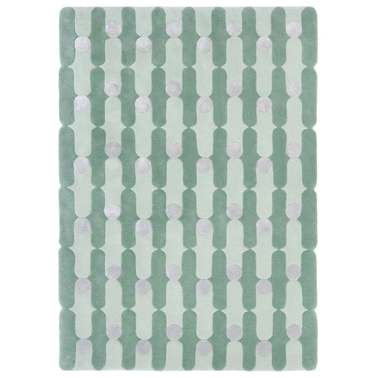 Wave Dots Green