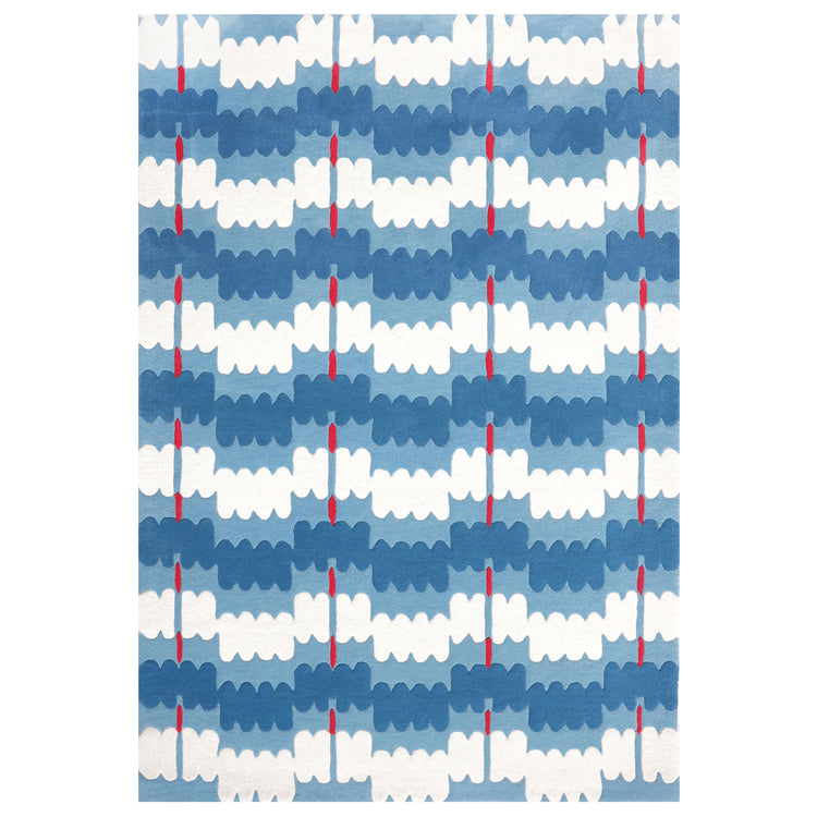Loop Curves Blue