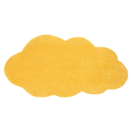 Yellow Cloud Puff Rug