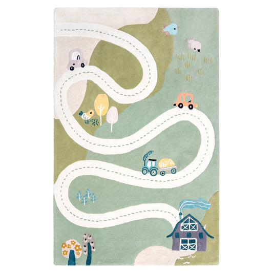 Green Journey Rug