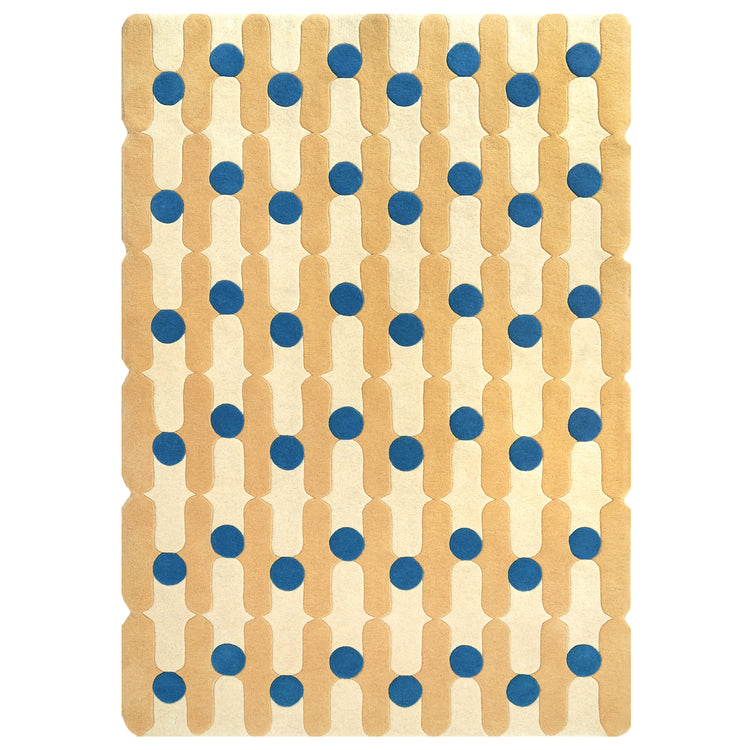 Wave Dots Yellow