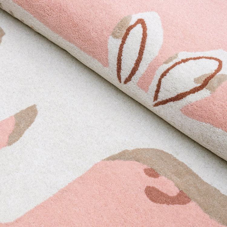 Pink Hippo Rug