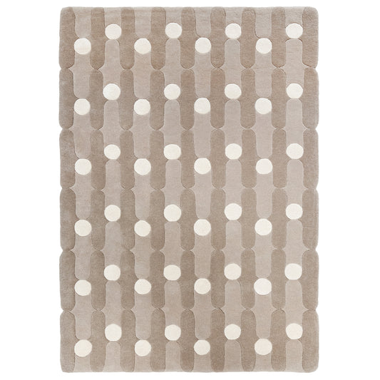 Wave Dots Brown