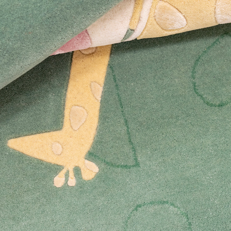 Giraffe Twins Green