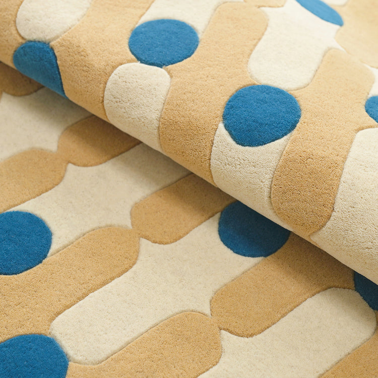 Wave Dots Yellow