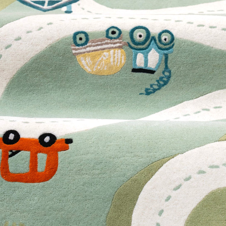 Green Journey Rug