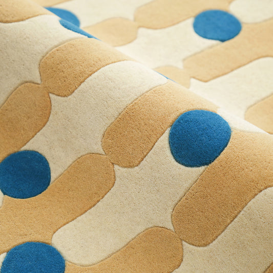 Wave Dots Yellow