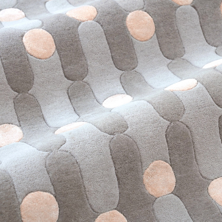 Wave Dots Grey