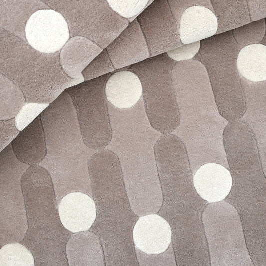 Wave Dots Brown