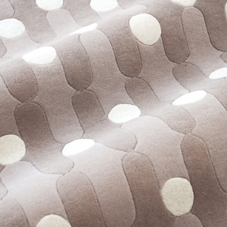 Wave Dots Brown
