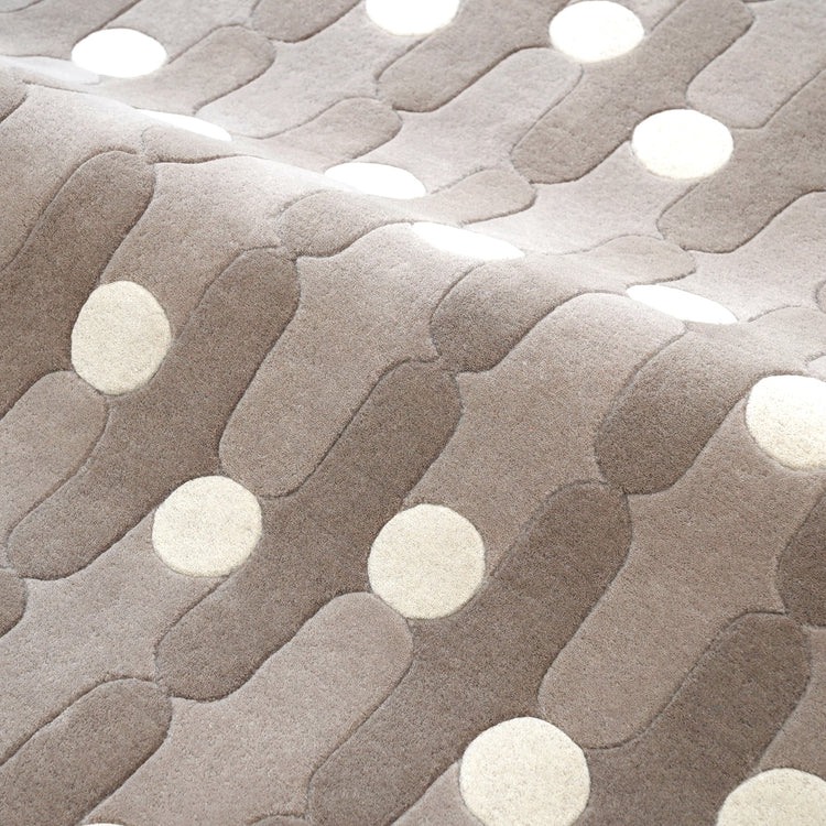 Wave Dots Brown